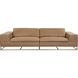 Ira Camel Leather Sofa